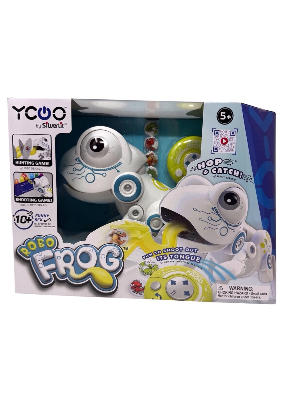 YCOO Robo Frog Interactive hunting & shooting game Frog new in box